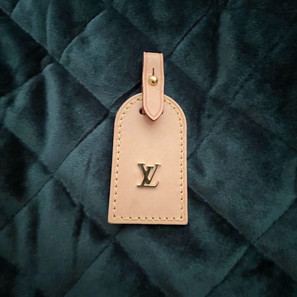 Louis Vuitton luggage tag